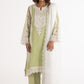 Stitched Cotton Embroidered Suit