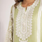 Stitched Cotton Embroidered Suit