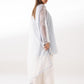 Stitched Embroidered Cotton Net Shirt + Dupatta