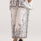 Stitched Jacquard Embroidered Culotte