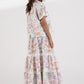 Stitched Printed Shirt + Skirt