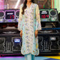 Stitched Printed Linen Shirt + Culotte