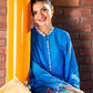 Stitched Printed Viscose Shirt+ Shalwar