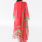 Stitched Printed Lawn Shirt+ Dupatta