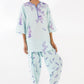 Stitched Printed Viscose Shirt+ Shalwar