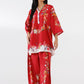 Stitched Printed Viscose Shirt+ Shalwar