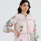 Stitched Printed Viscose Shirt+ Culotte