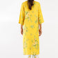 Stitched Printed Linen Shirt+ Culotte