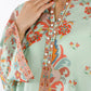 Stitched Printed Lawn Shirt+ Culotte