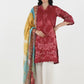 Stitched Printed Lawn Shirt+ Dupatta