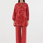 Stitched Printed Lawn Shirt+ Culotte