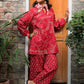 Stitched Printed Lawn Shirt+ Culotte