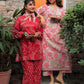 Stitched Printed Lawn Shirt+ Culotte