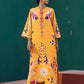 Stitched Printed Viscose Shirt+ Culotte