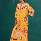 Stitched Printed Viscose Shirt+ Culotte