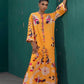 Stitched Printed Viscose Shirt+ Culotte