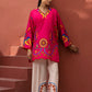 Stitched Printed Viscose Shirt+ Culotte