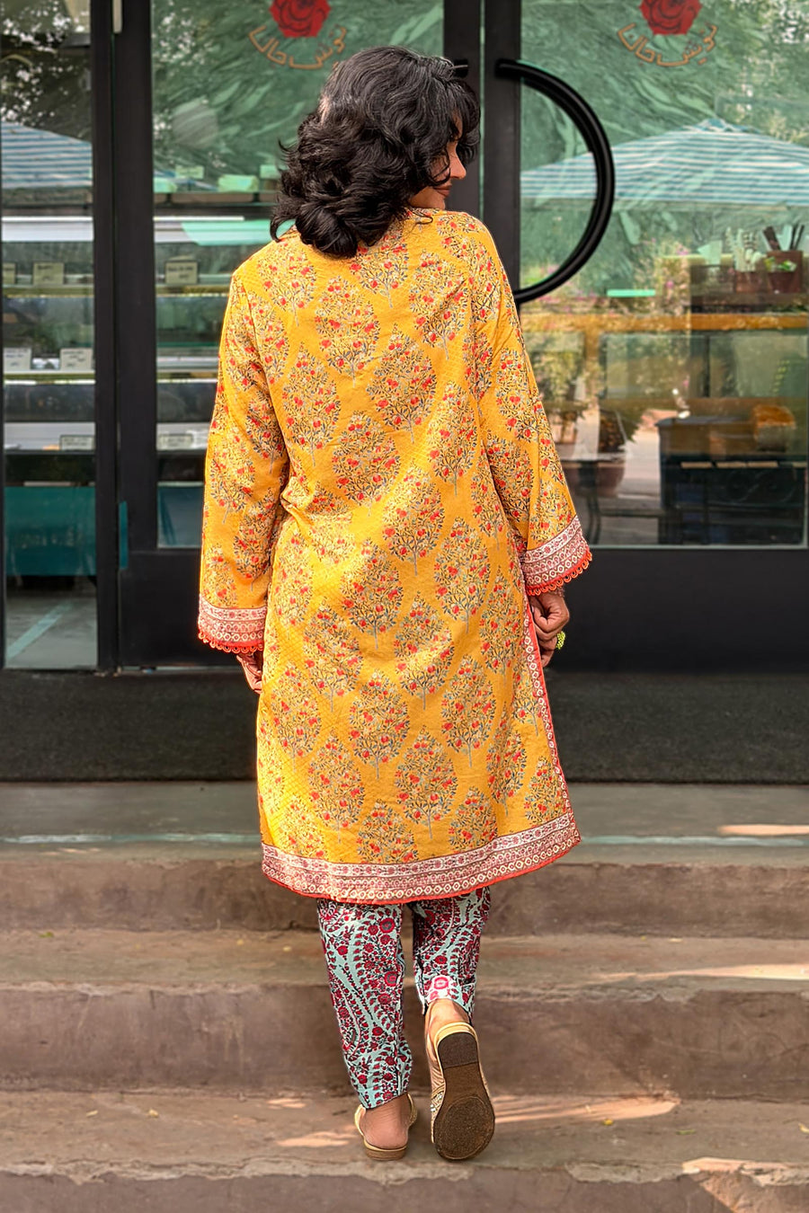 Stitched Printed Dobby Shirt+ Shalwar