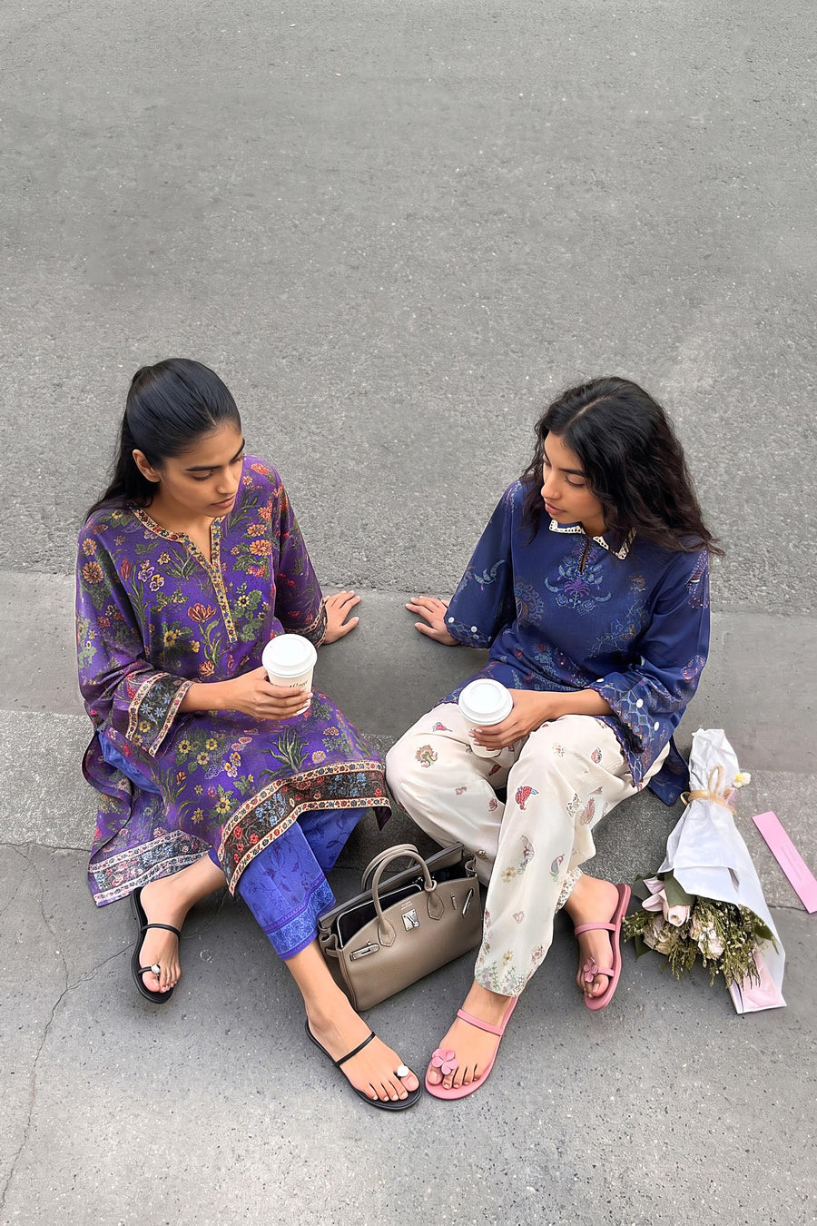 Stitched Printed Poplin Shirt+ Shalwar