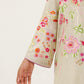 Stitched Embroidered Raw Silk Shirt+ Culotte
