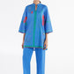 Stitched Embroidered Lawn Shirt + Culotte