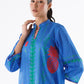 Stitched Embroidered Lawn Shirt + Culotte