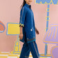 Stitched Embroidered Lawn Shirt + Culotte