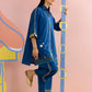Stitched Embroidered Lawn Shirt + Culotte
