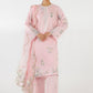 Stitched Embroidered Lawn Suit