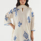Stitched Embroidered Lawn Suit