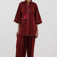 Stitched Embroidered Lawn Shirt+ Shalwar