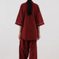 Stitched Embroidered Lawn Shirt+ Shalwar