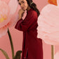 Stitched Embroidered Lawn Shirt+ Shalwar