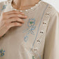 Stitched Embroidered Lawn Suit
