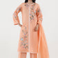 Stitched Embroidered Lawn Suit