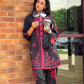 Stitched Embroidered Lawn Shirt+ Shalwar