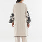 Stitched Embroidered Leno Kara Shirt+ Culotte