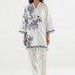 Stitched Embroidered Lawn Shirt+ Shalwar