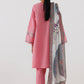 Stitched Embroidered Lawn Suit