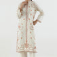 Stitched Embroidered Lawn Shirt+ Culotte