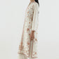 Stitched Embroidered Lawn Shirt+ Culotte