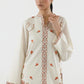 Stitched Embroidered Lawn Shirt+ Culotte