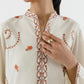 Stitched Embroidered Lawn Shirt+ Culotte
