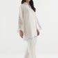 Stitched Embroidered Lawn Shirt+ Culotte