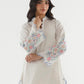 Stitched Embroidered Lawn Shirt+ Culotte