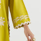 Stitched Embroidered Lawn Shirt+ Culotte