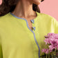 Stitched Embroidered Lawn Shirt+ Culotte