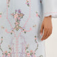 Stitched Embroidered Lawn Shirt+ Culotte