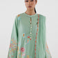 Stitched Embroidered Lawn Suit