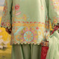 Stitched Embroidered Lawn Suit